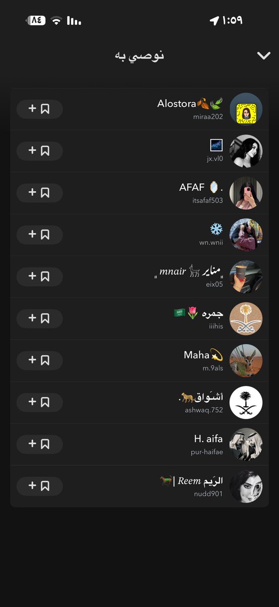 in_rn3's tweet photo. Attached are screenshots proving the technical bug on my profile (nourah.5o3). Despite having an active Ad ID: 4eb49f4b-fb10-4900-8184-f6cc4c1f34a5, the 'Recommendation Arrow' is completely missing. Fix this backend failure immediately under Ticket #05035824. @SnapchatSupport https://t.co/ZX3EXukFSN