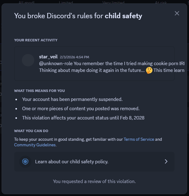 StarVeil NSFW tweet media