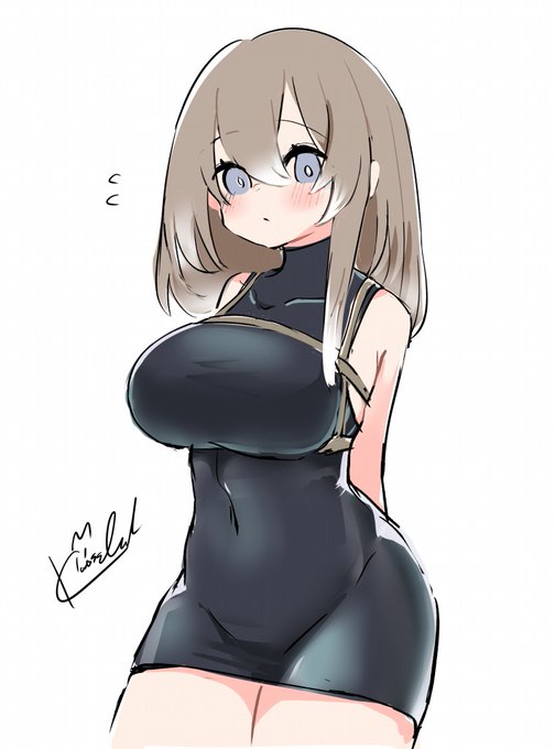 こちら、久遠ちゃんの黒ピチ薄インナーです。
お姉ちゃんとおソロ 