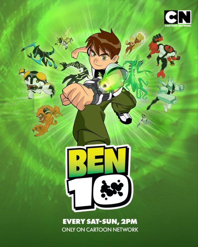 Indian Ben 10 fans!!!

Cartoon Network India is airing Ben 10 every Saturday and Sunday at 2pm
