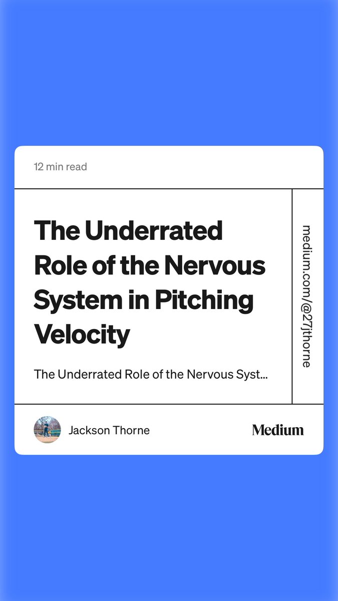 New blog on the nervous systemn.

I look at the root cause of NS inputs to identify  threat responses the nervous system must first navigate before it can even address the challenge of orchestrating a solution to increase velocity
