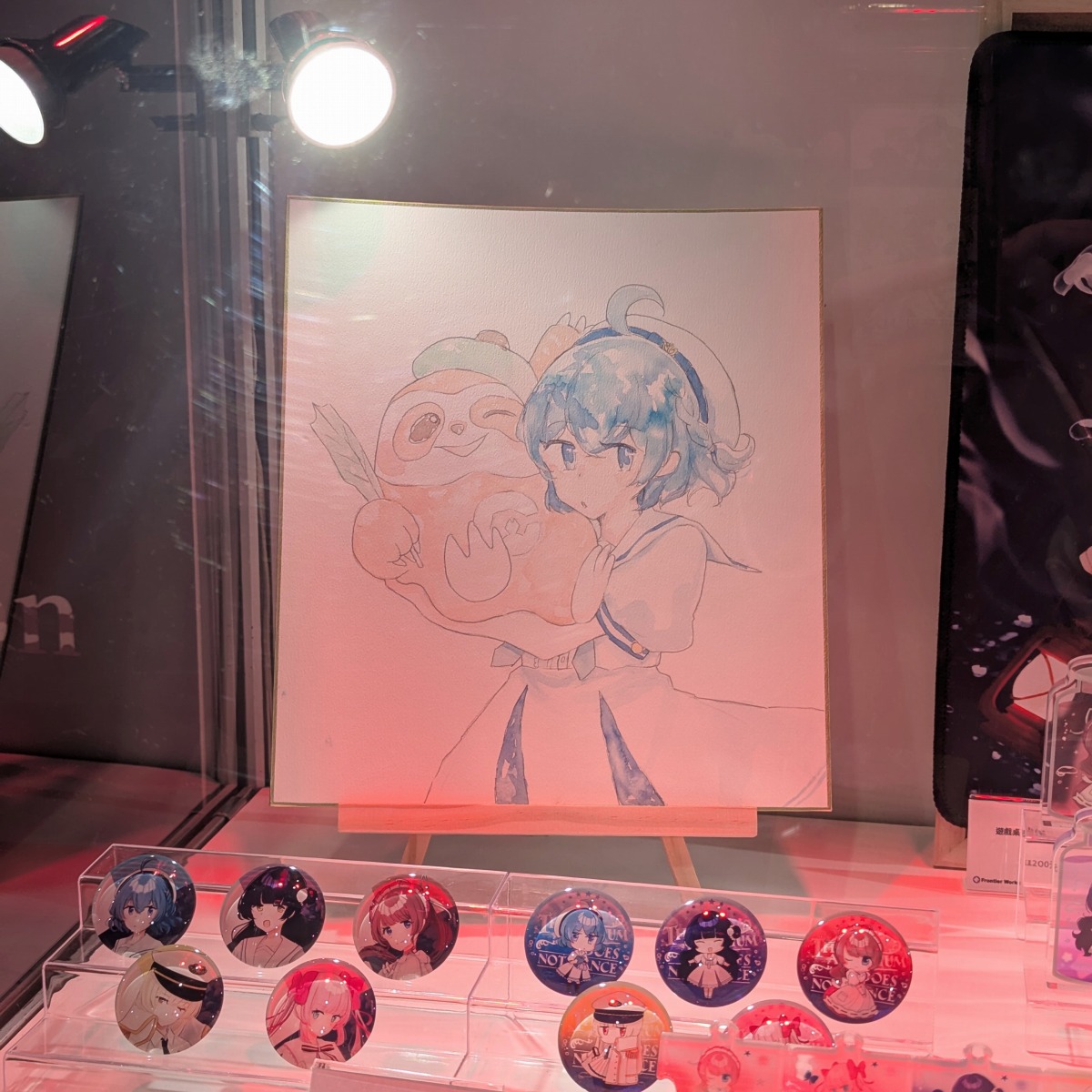 漫寶來Frontier Works攤位玩囉！

《水族館不會跳舞》作者橙々老師在舞台活動繪製的色紙板已展示於Frontier Works攤位，歡迎大家蒞臨參觀～

・參展作品：
《水族館不會跳舞》
（解謎恐怖冒險遊戲）

・場所：
ICHIBAN JAPAN 日本館内