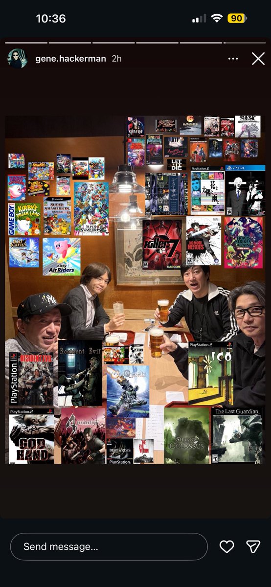 MandyPanda011's tweet photo. ๐๐๐ Abel hanging w/ legendary game developers in Japan ๐ฎ๐ฏ๐ต
#GeneHackerman #Sakurai #Fumito #Shinji #Goichi https://t.co/lZvLgJIqvx