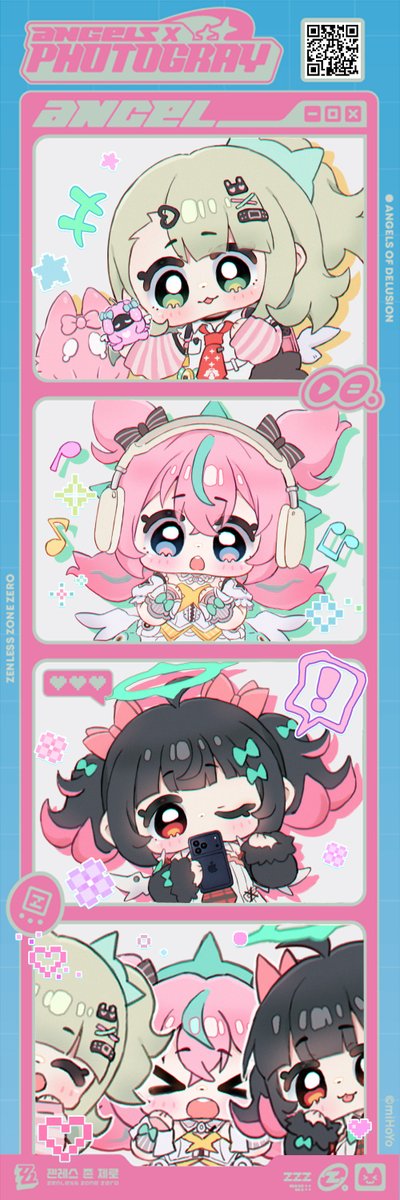 엔젤디 인생네컷📸
#젠레스 #ゼンゼロ #zzzero #AOD