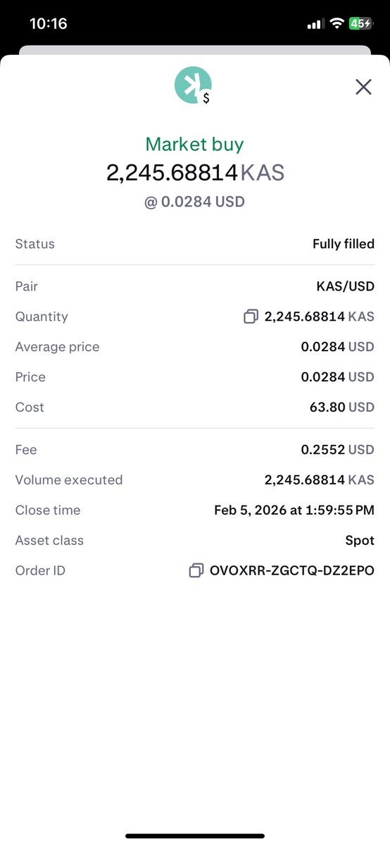 Medapl0r's tweet image. Buying Kaspa &amp;amp; TAO while the world burns. When I started buying Kaspa at $0.18 in the fall of 2024 $733 USD or $1000 CAD would get me around 4070 kaspa. Now I can get that for $127 USD. I am always happier getting a cheaper price and buying fear. When I started buying Kaspa the