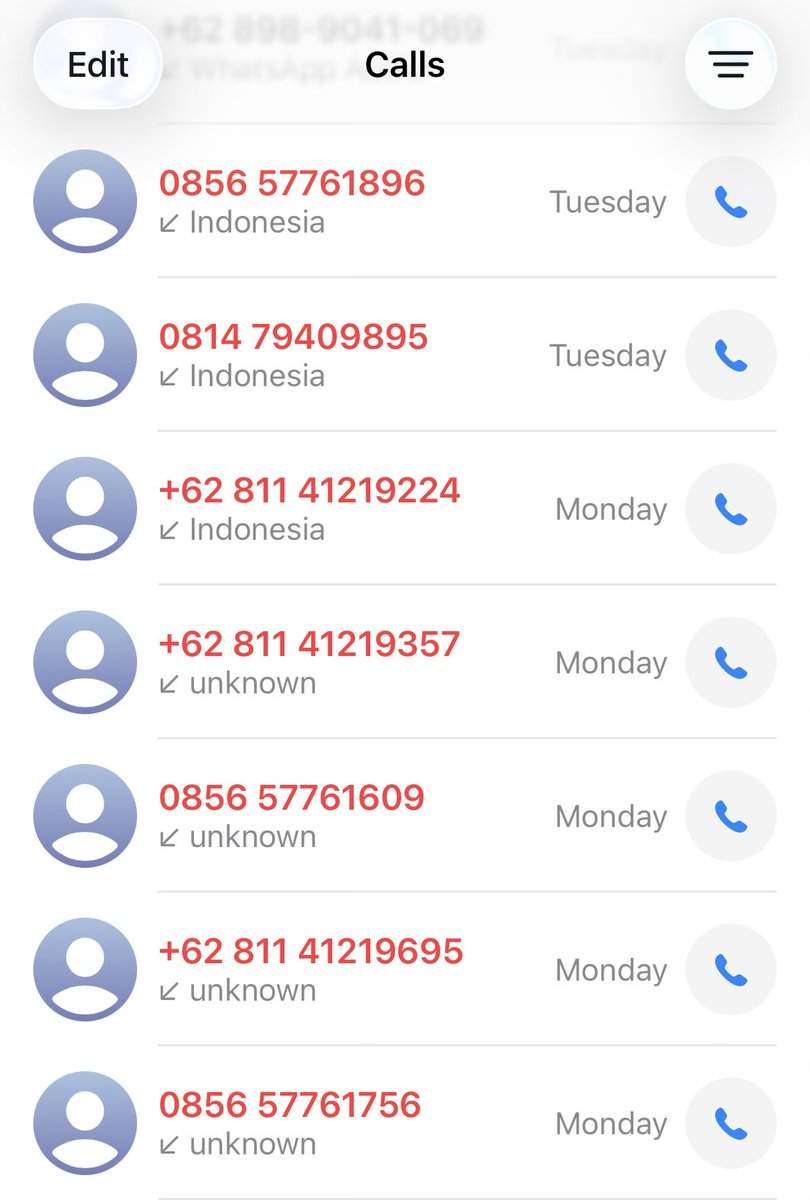Biar telkomsel rasain betapa annoyingnya di telponin nomor nggak jelas ini 🙏🏻