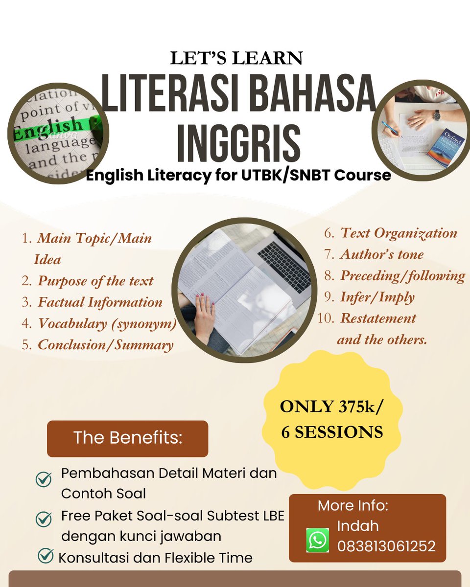 Indah—English Class for All Levels tweet media