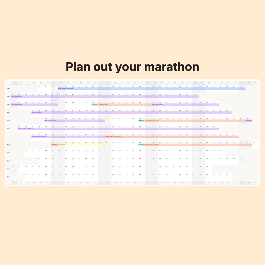 BirdseyeCal's tweet photo. With Birdseye plan out marathon training all in one view https://t.co/1kNCBTPwmC