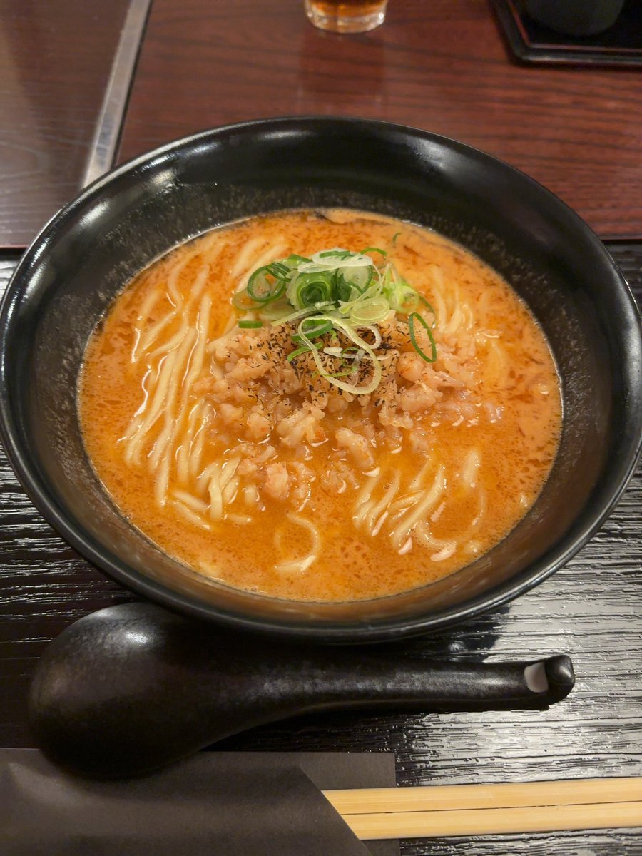 白湯ページ 海老白湯ラーメン🦐