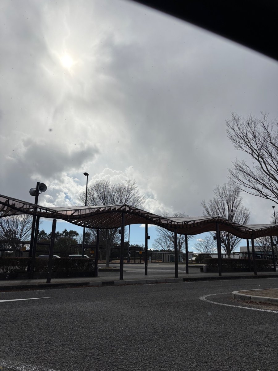 写真だと雪わからない

#牧之原 #静岡 #東名 
#東名高速道路