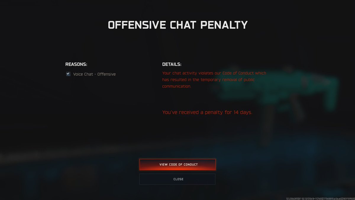 beard_of_ren's tweet photo. So basically talking shit to blatant cheaters is a no no for @Activision @CallofDuty .....but the cheaters!? Nah, they just keep getting to play 🤷🏻‍♂️🤣 https://t.co/6HY4PBgdm6