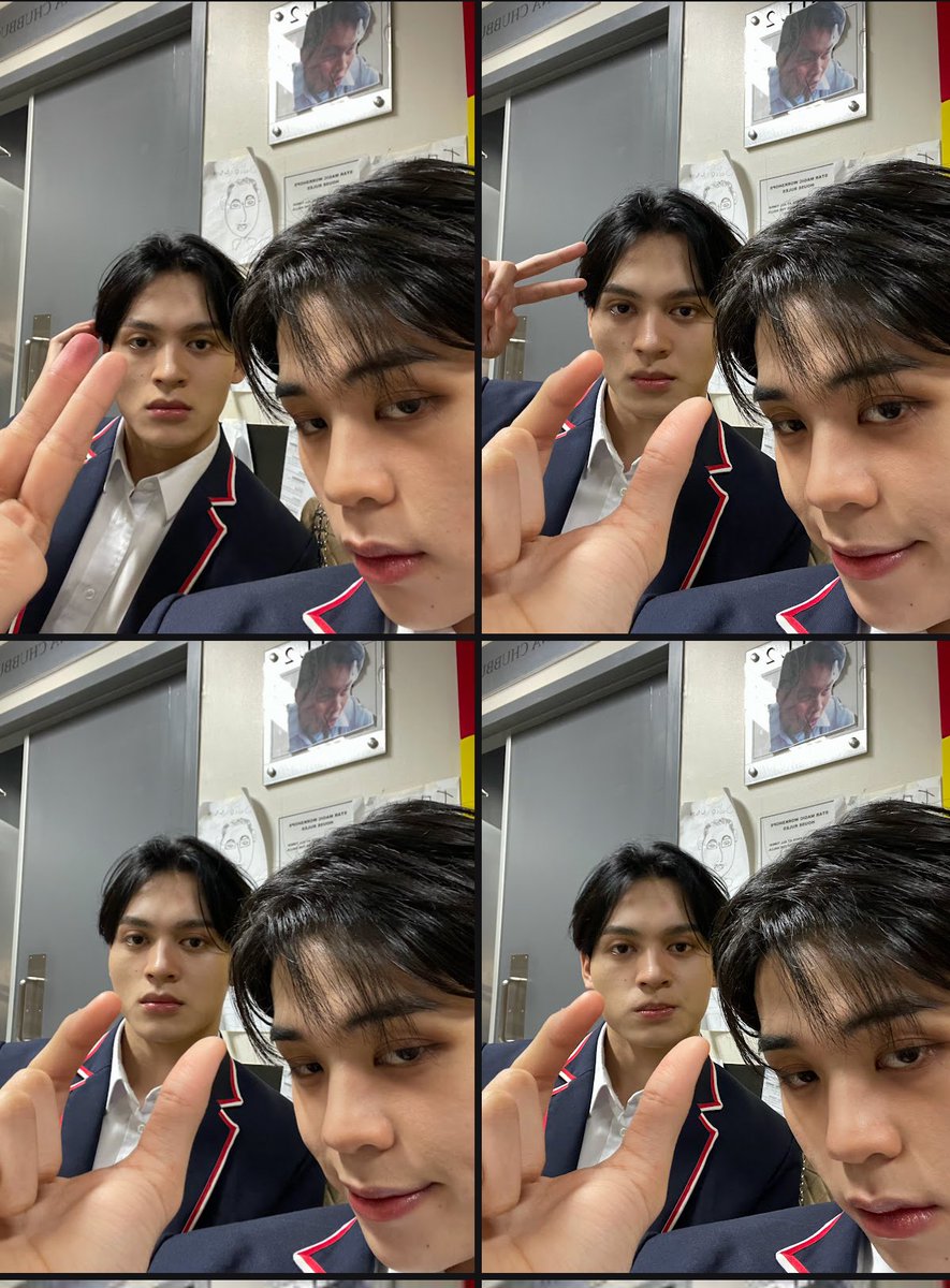 HORI7ON_twt's tweet image. [🐲] happy 23 my same height bestie (yes we are the same height, reyster's just a fingernail taller lol)

#HORI7ON #호라이즌 #VINCI #빈치