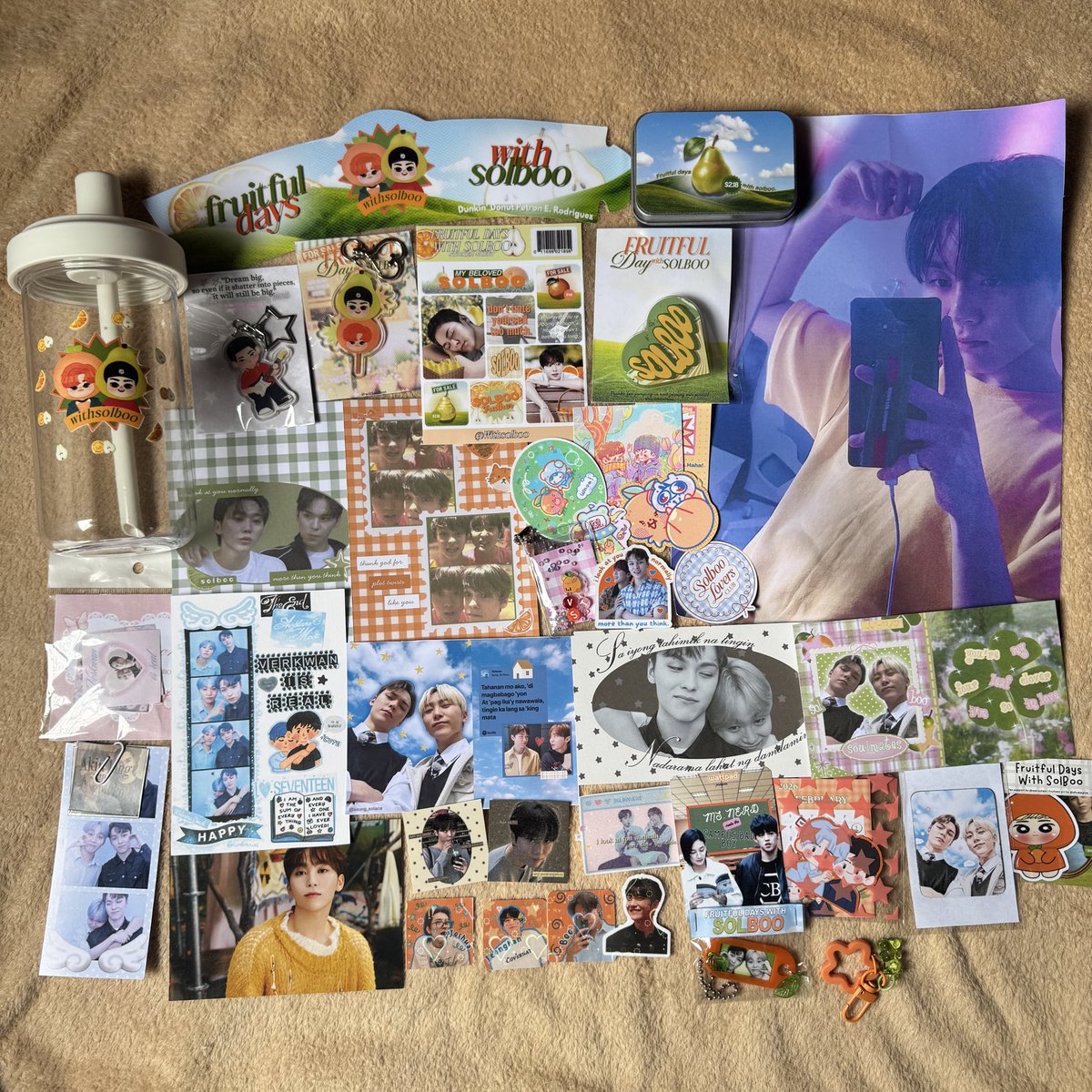 forcherryhan_'s tweet photo. always a good time when it's about solboo 🍊🍐

#FruitfulDaysWithSolboo @withsolboo ⋆˚✿˖° https://t.co/XCqYWoLWS4