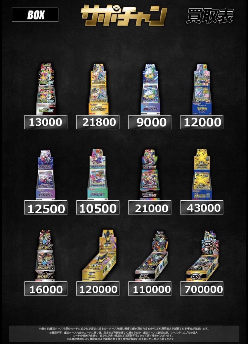 オサチャン様 リクエスト 9点 まとめ商品 Post by サポートチャンス大阪日本橋本店 on X: 未開封BOX