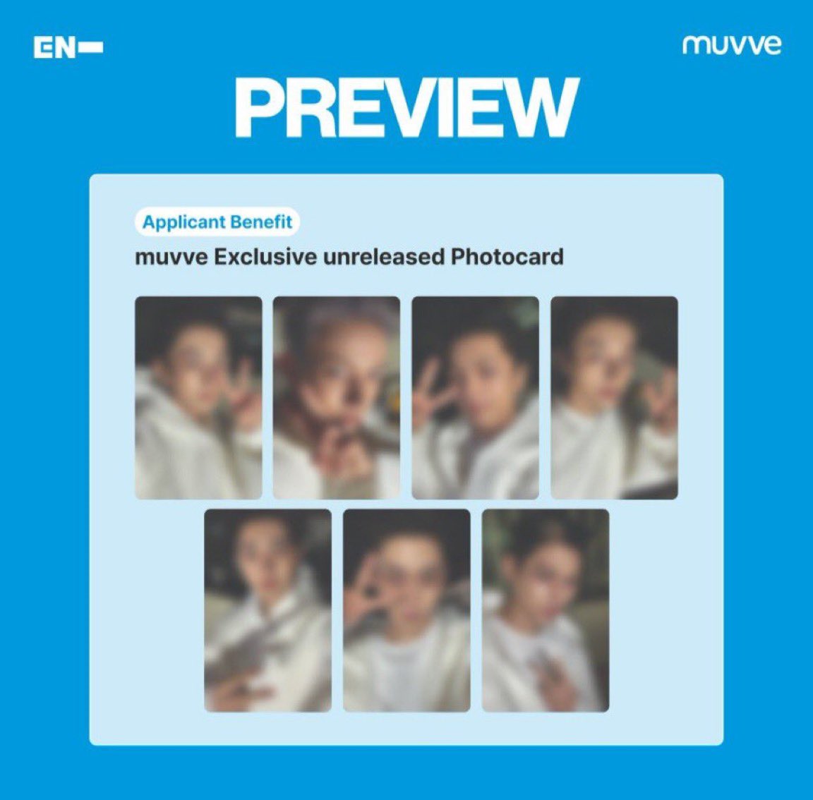 ENHYPEN エナプ THE SIN : VANISH muvveshop ラキドロ 2.0 特典 トレカ