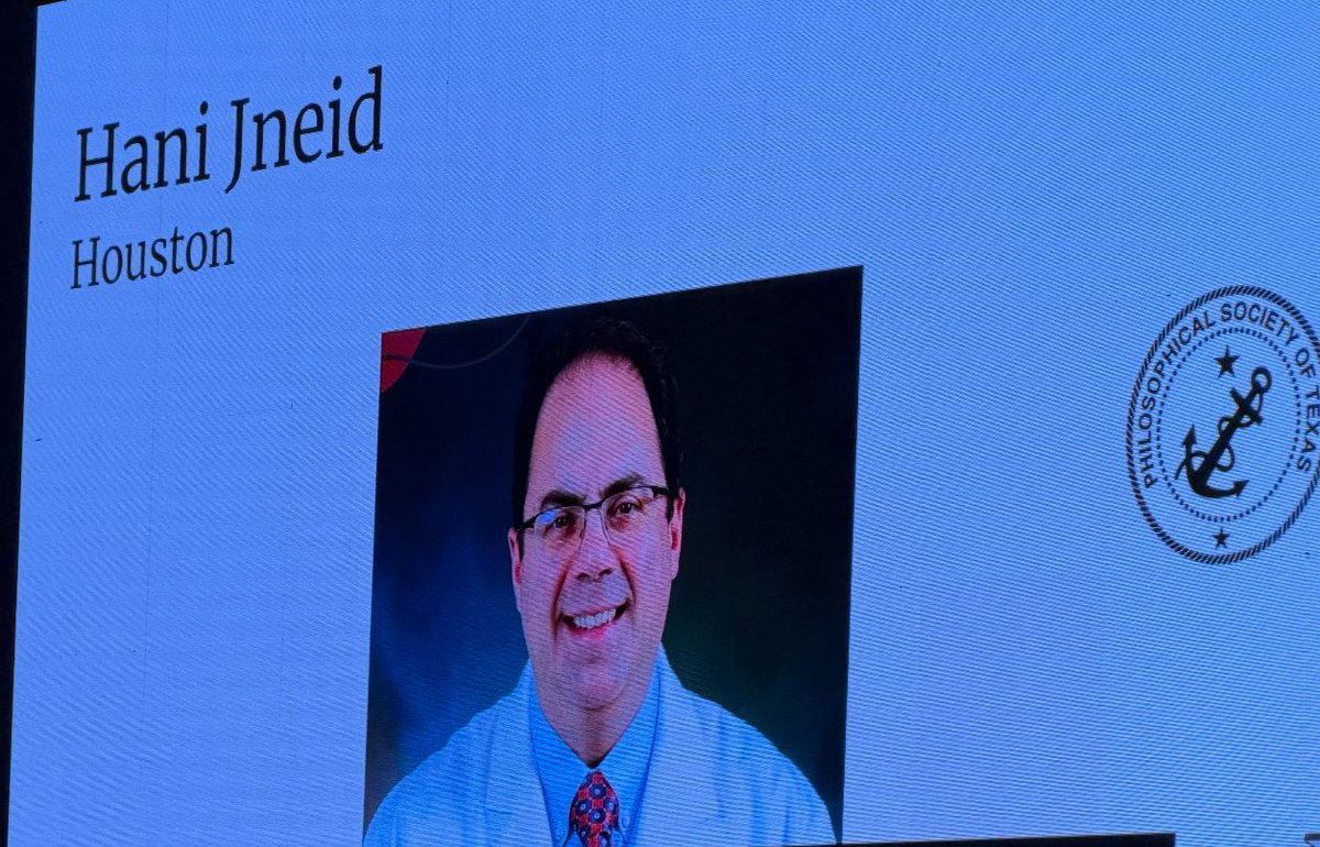 Hani Jneid MD tweet media