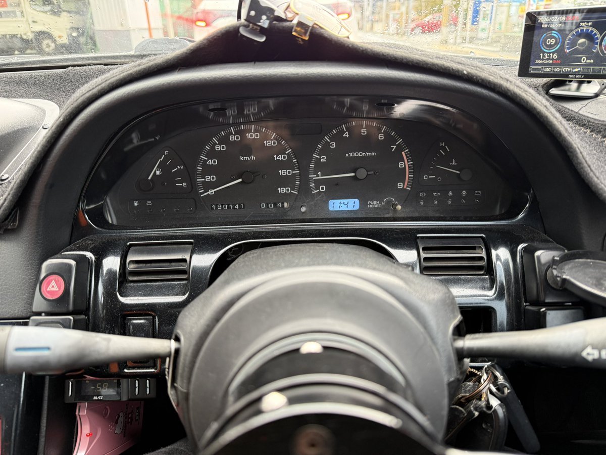 久しぶりに乗ってる