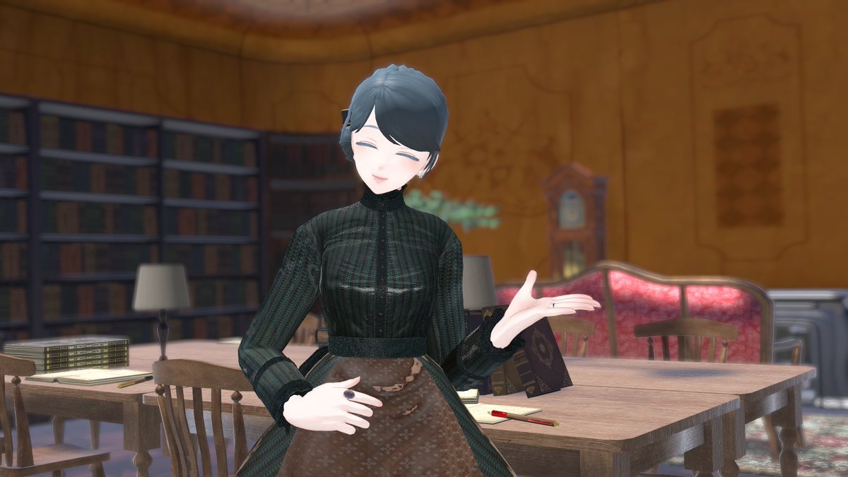 メルカトル図書室を公開しました！
自習机やPickupできる本を多めに置いていますので、写真撮影にもどうぞ！
椅子にはsitがありませんが、今後のアップデートで実装したいと思います。
初ワールドですので不備ございましたらお知らせください。
vrchat.com/home/launch?wo…
#VRC貴族サロン