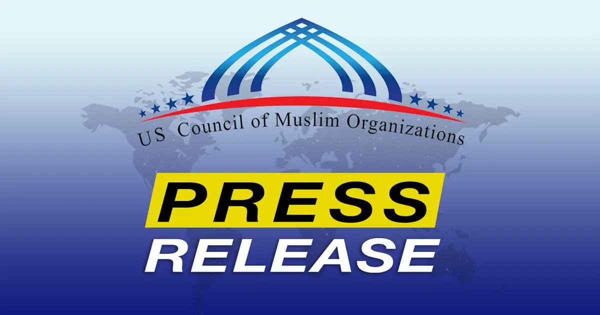 US Council of Muslim Organizations tweet media