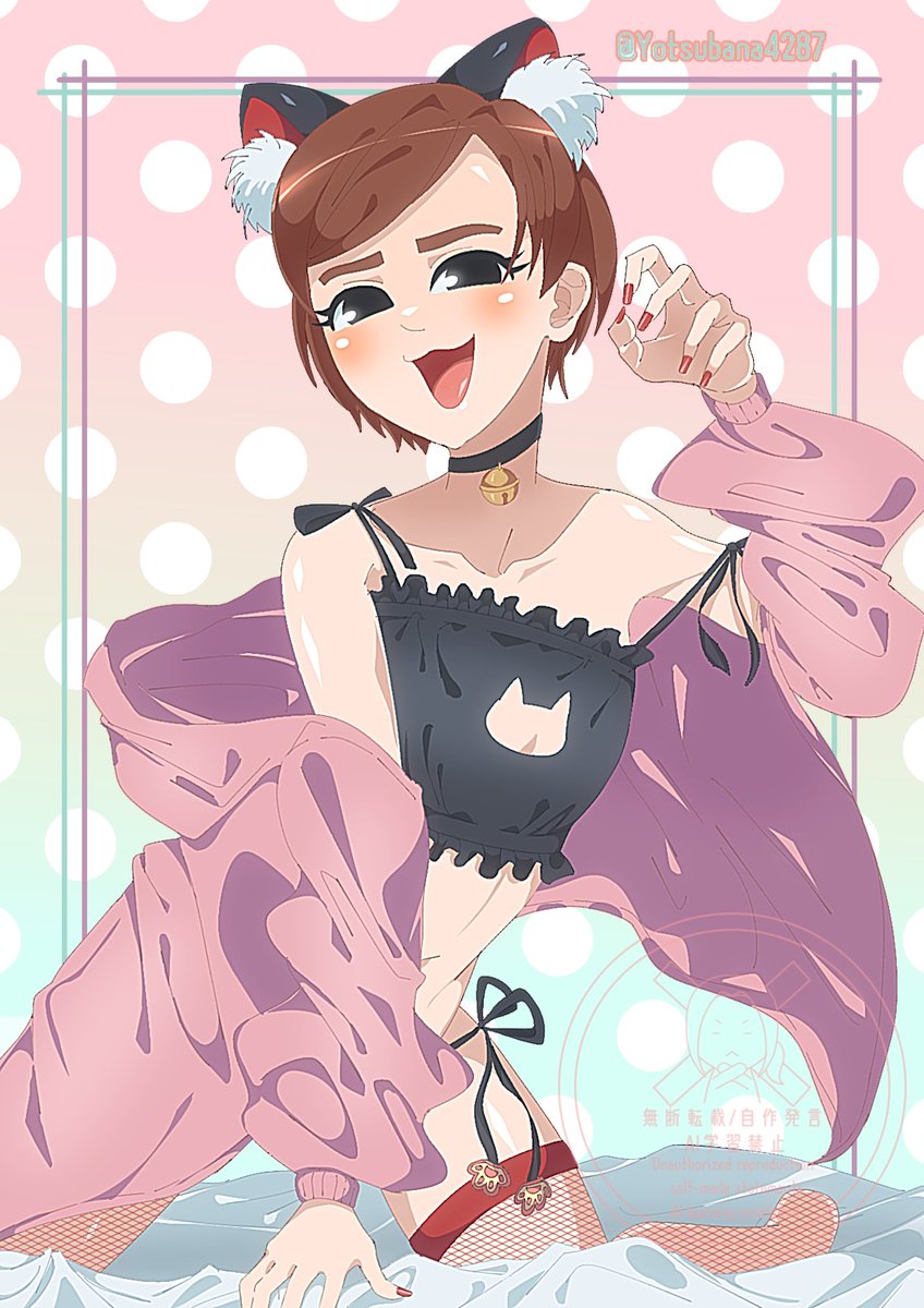 猫ランジェリー＆パーカー スージー #公式Mii #CPUMii