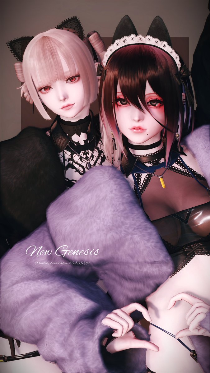 #PSO2NGS_S︎S 
猫神さんと🐈⛩️✨