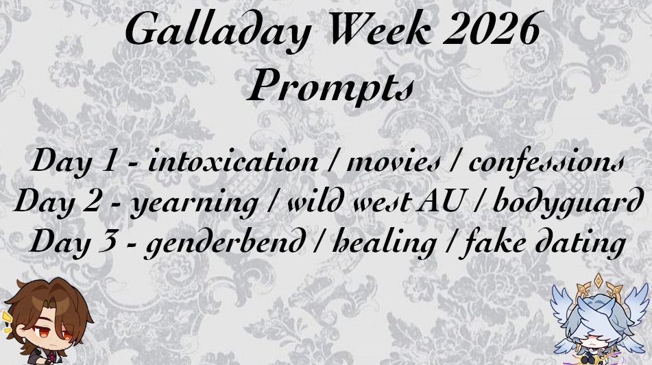Galladay Week 2026 May 17th - 23rd tweet media