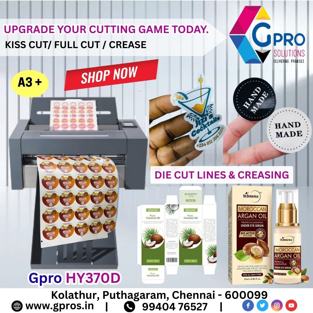 g_prosolutions's tweet image. G pro HY370D is a 3+ Automatic Die-Cutting &amp;amp; Creasing Machine

👉 Upgrade your print finishing today with the future of automation – G pro HY370D

#HY370D #DieCutting #CreasingMachine #PrintTechnology #PackagingSolutions #BusinessGrowth #Innovation2025 #gproHY370D