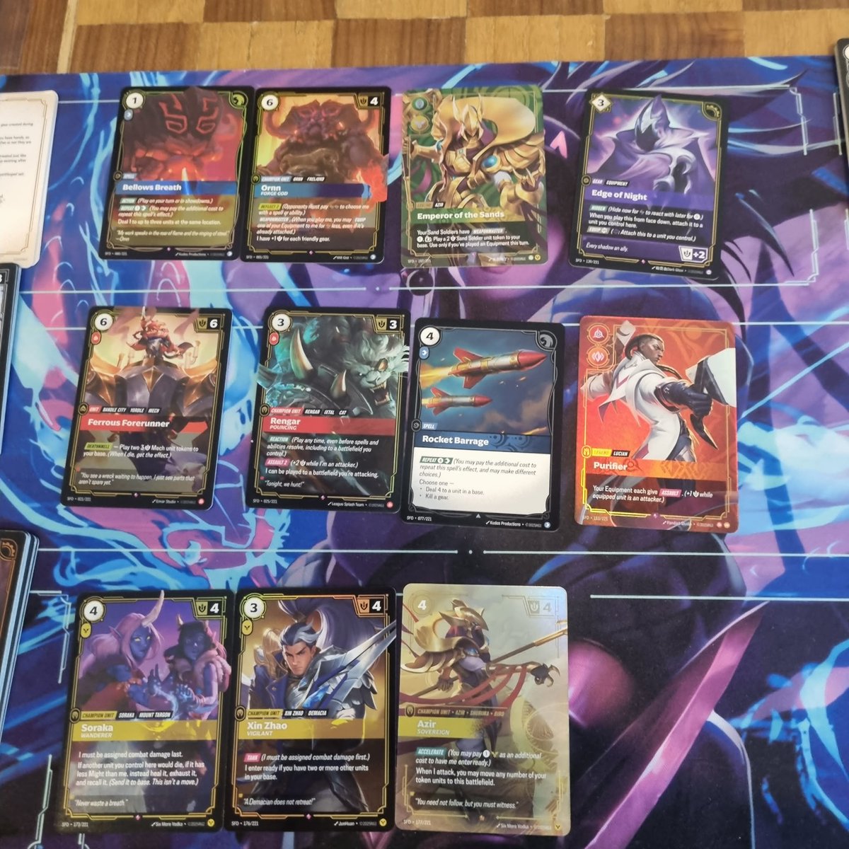 Fud_Boi's tweet photo. Attended my first Spirit Forge - Riftbound pre-release yesterday and went 2-1 with Jax! Looking forward to opening more packs to build Viktor and Fiora :D

#Riftbound  #riftboundtcg #TCG https://t.co/AhJGAat86F