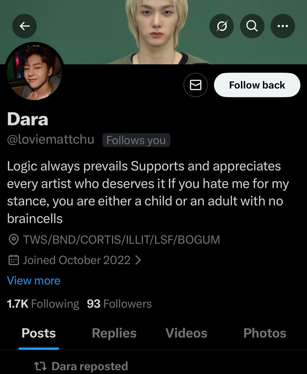 y’all go block this account. bt5 anti that is following a bunch of army accounts &amp; fanbases &amp; stalking us to make h8 tweets