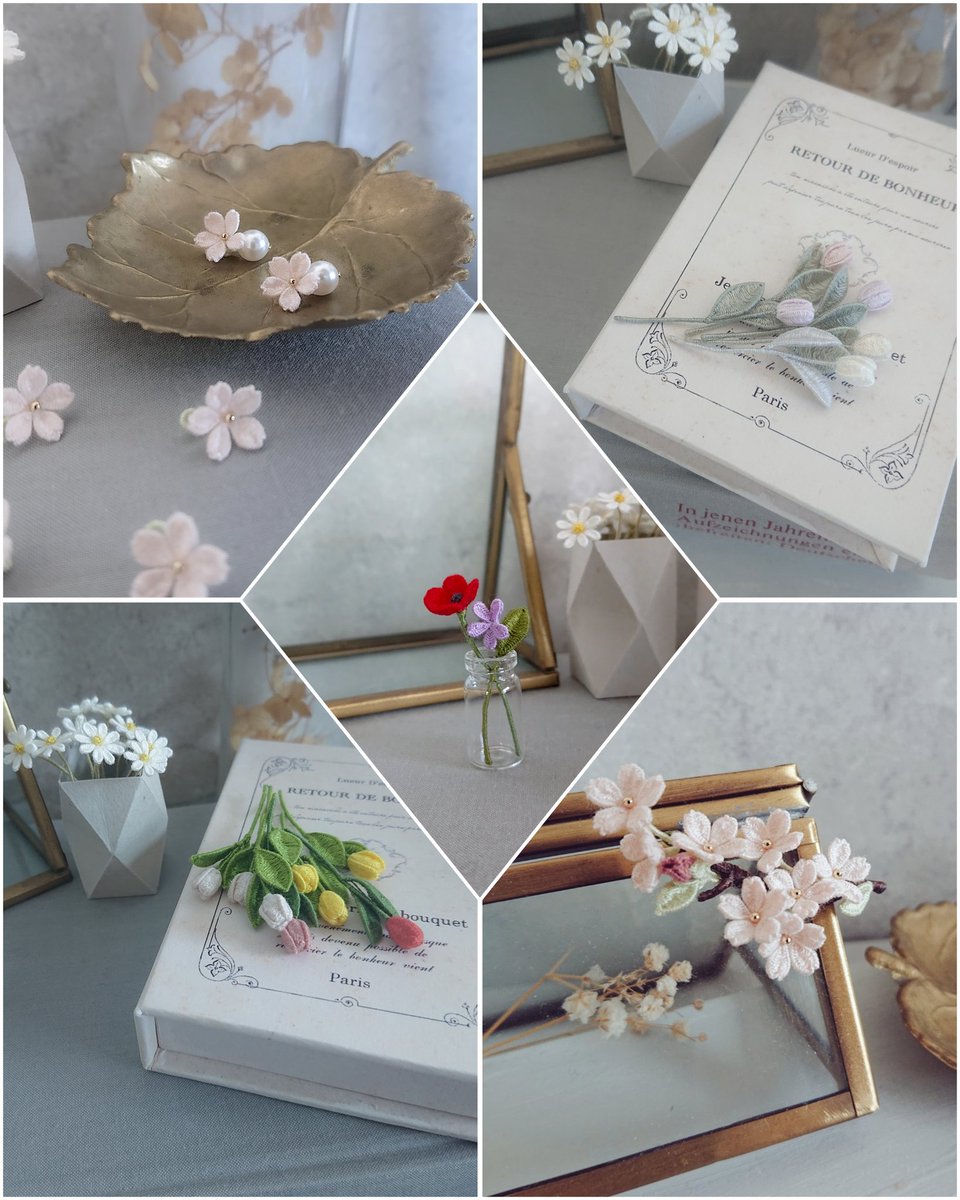 aritokei's tweet photo. #クリエイターリンクデー
#365DIYtheme 

シャトルと刺繍糸1本で
小さなお花を編んでおります
(時々、他の編み物も)
只今、3月の春の糸花と言う
糸で編んだお花のみの
合同展へ向けて作製中です

作製風景など投稿しておりますので
是非ご覧下さい🙌 https://t.co/24K3tau7ss