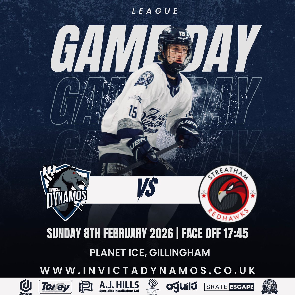 InvictaDynamos's tweet image. GAMEDAY – MOS vs STREATHAM!

We’re back on HOME ice today as we take on Streatham in the second game of our double header weekend against them!  

Last night's WIN was HUGE, time to do it all again! 

Our roster gets a boost this afernoon with Heath, Laming, and all junior 2 ways