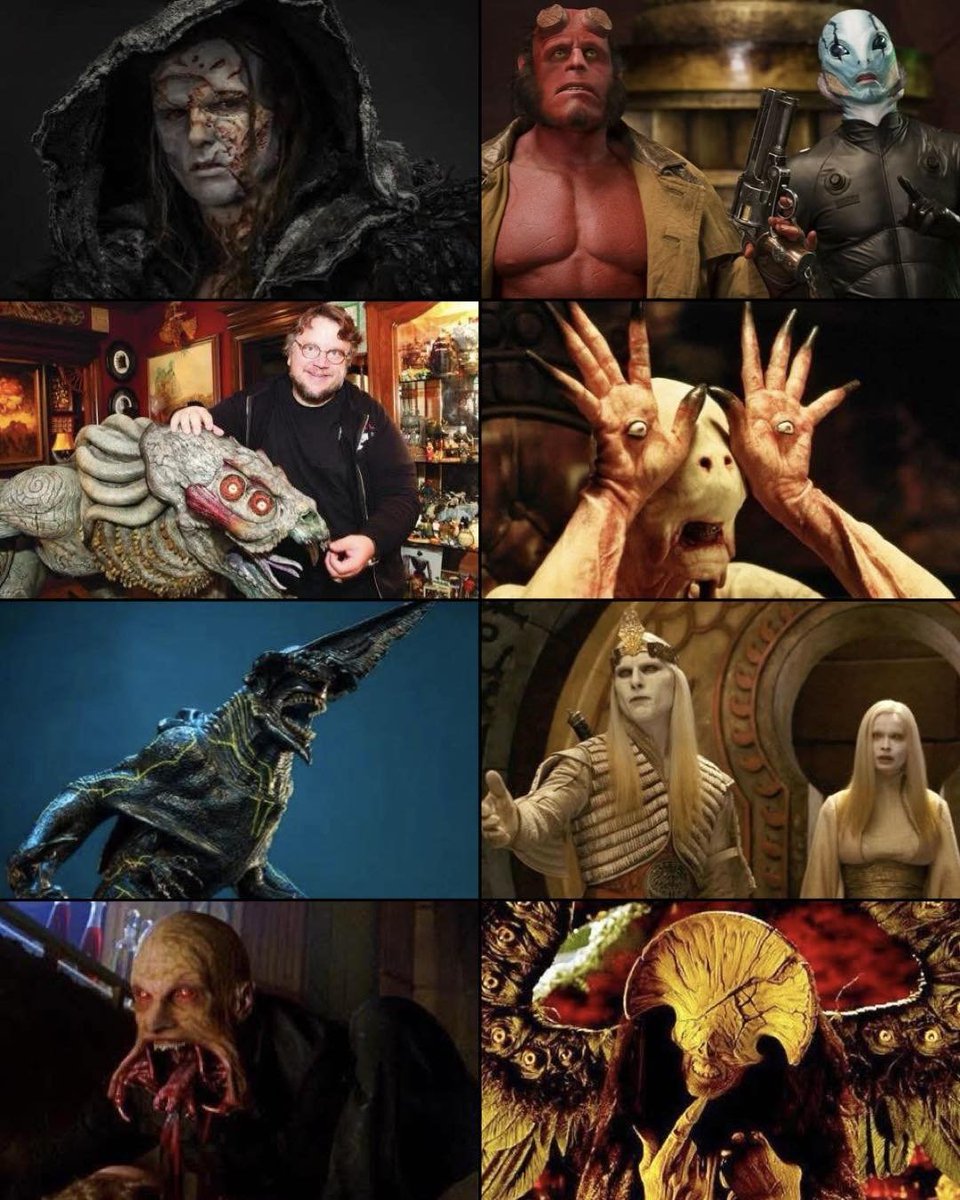GAltringham's tweet photo. Guillermo Del Toro is the undisputed master of creating monsters. https://t.co/ew762PpKPH