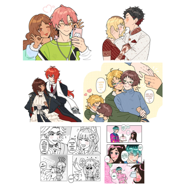Hi! I decided to open my comms to the public too!! From $10 to $30 I can do various styles! I can also do mini comics and suggestive content. More infos on my carrd (leticomms.carrd.co)! If you have any questions or are interested feel free to DM me! Thank you so much ☺️