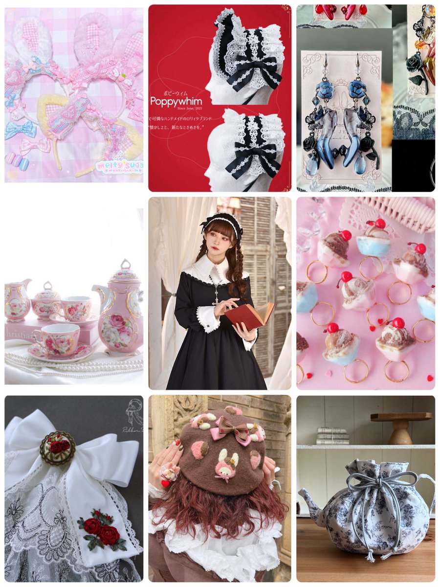 【公式】7/4(土)大阪開催🎀ゴスロリ系展示即売会&ショー★ロマアラ tweet media