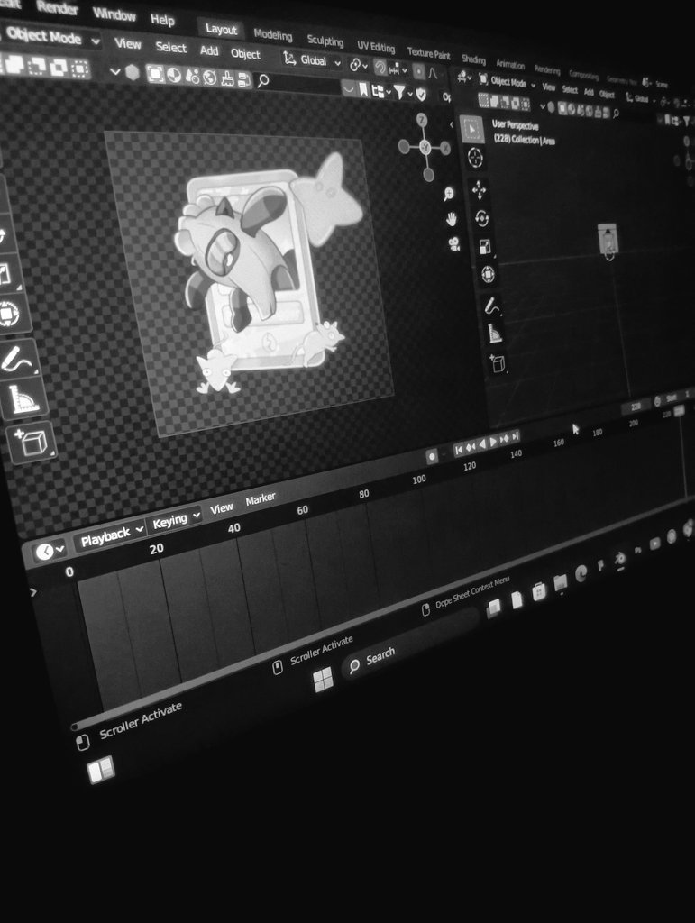 0x_Kakashi1's tweet photo. Update:

I'm done with the 3d model

Won't be able to make the lens till next week since it's late already✌️ https://t.co/QBGyBrCkEM
