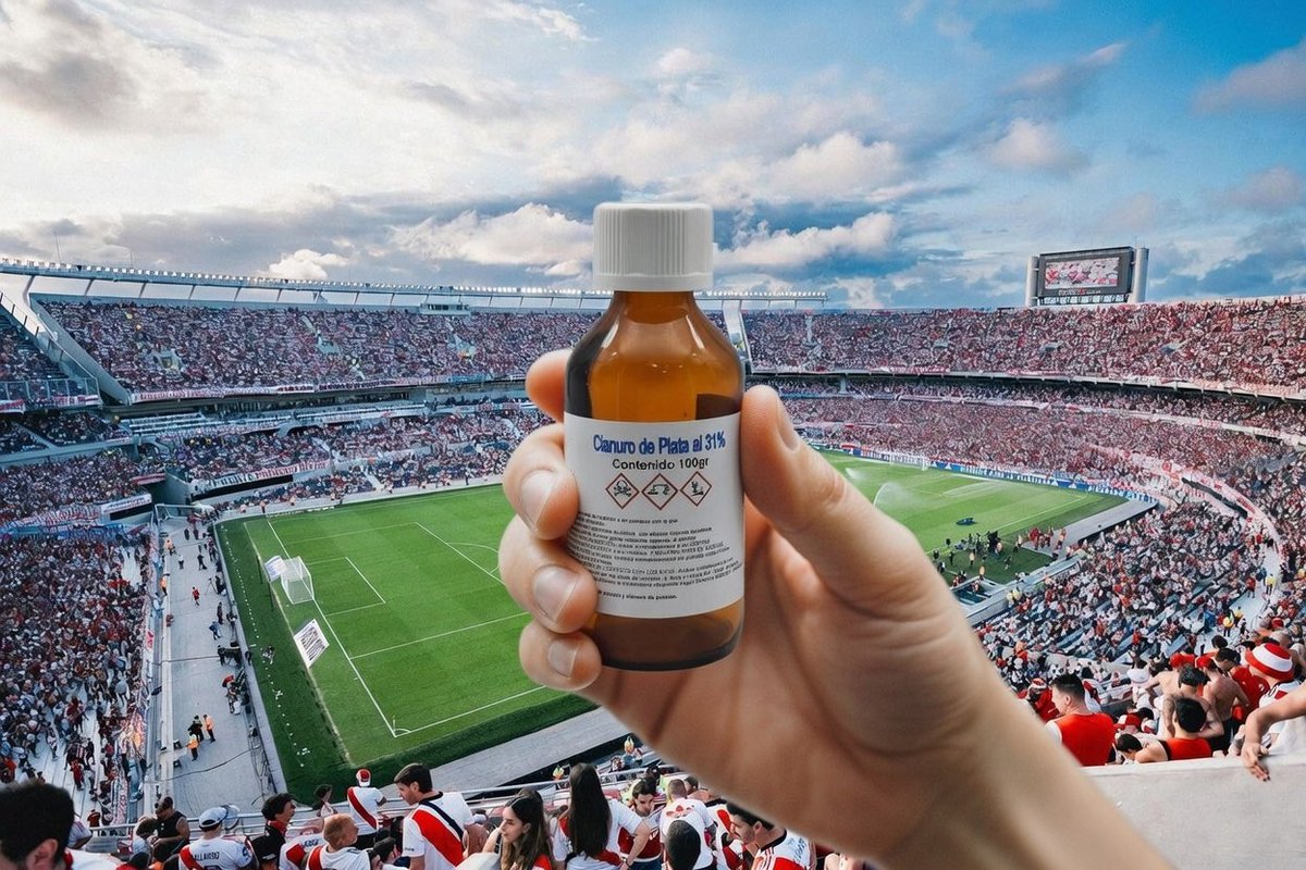 🚨 | ATENCIÓN 

River pidió un permiso especial a la Ciudad de Bs. As. para que el Live Nation Monumental se convierta en el primer estadio en vender frasquitos de cianuro en las tribunas.

Esto sería para ayudar a los hinchas a no tener que soportar ver al equipo jugar sin 9.
