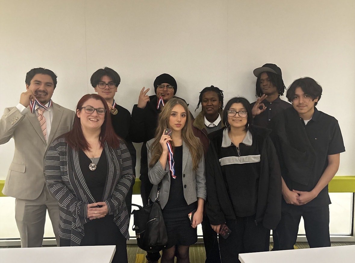 G_FHSAthletics's tweet photo. Congratulations to our Region 6B Speech competitors! Ishmeet Singh & Donnie Lopez-Santi placed 1st in Serious Duo; Ceylin Deherrera 2nd Prose; and Mauricio Moises Garay 3rd Poetry! Advance to Super Regionals! #redwolvesrising https://t.co/zgCs94nkU2