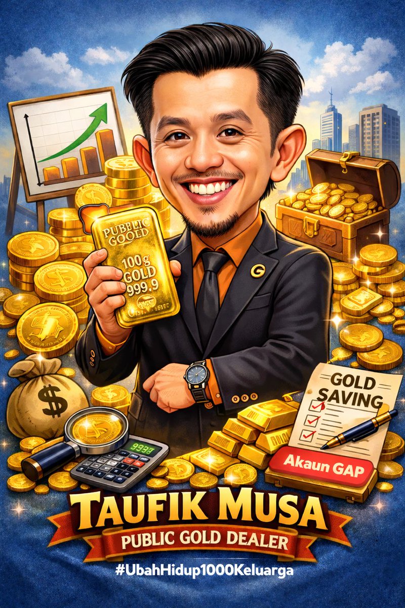 taufikpg's tweet photo. Salam kenal, Saya Taufik.
Saya bimbing orang simpan emas dengan tenang, tak emosi dan ikut kemampuan sendiri.Simpan emas dengan matlamat yang betul. Elak simpanan dari bocor dan kekalkan nilai simpanan jangka masa panjang. https://t.co/oDtY5nso7n