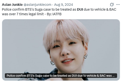 morgana46693's tweet photo. Actually "the one who is roasted by everyone" is #SugaDui
"If you drive, don't drink." "Choose: Drink or Drive."
#DrinkOrDrive
https://t.co/a0HF3OpEzV https://t.co/NE2FbLNXYM