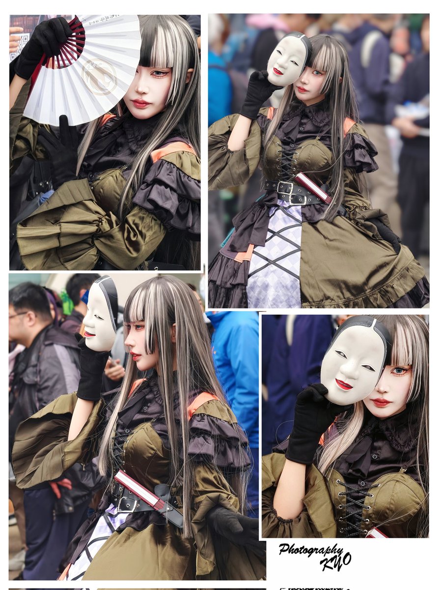 #ひなた  一眼就印象深刻 🔥@black_cherry020 
#儒烏風亭螺鈿
#coser #cos #cosplay #開拓動漫祭  #FF46