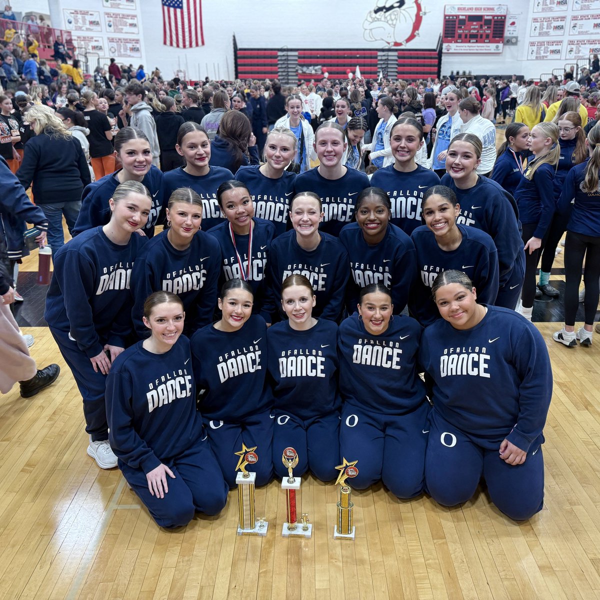 OTHSGoldenGirls's tweet photo. Last regional is in the books for the 25-26 season! 🤩
 
🥇 3A Jazz 
🥇 3A Open Pom
🥇 Juju Kerico - Senior Solo 

We’re headed to IDTA state next weekend with both team routines and FOUR senior soloists! #KEEPGOING https://t.co/fzqm4CATRB
