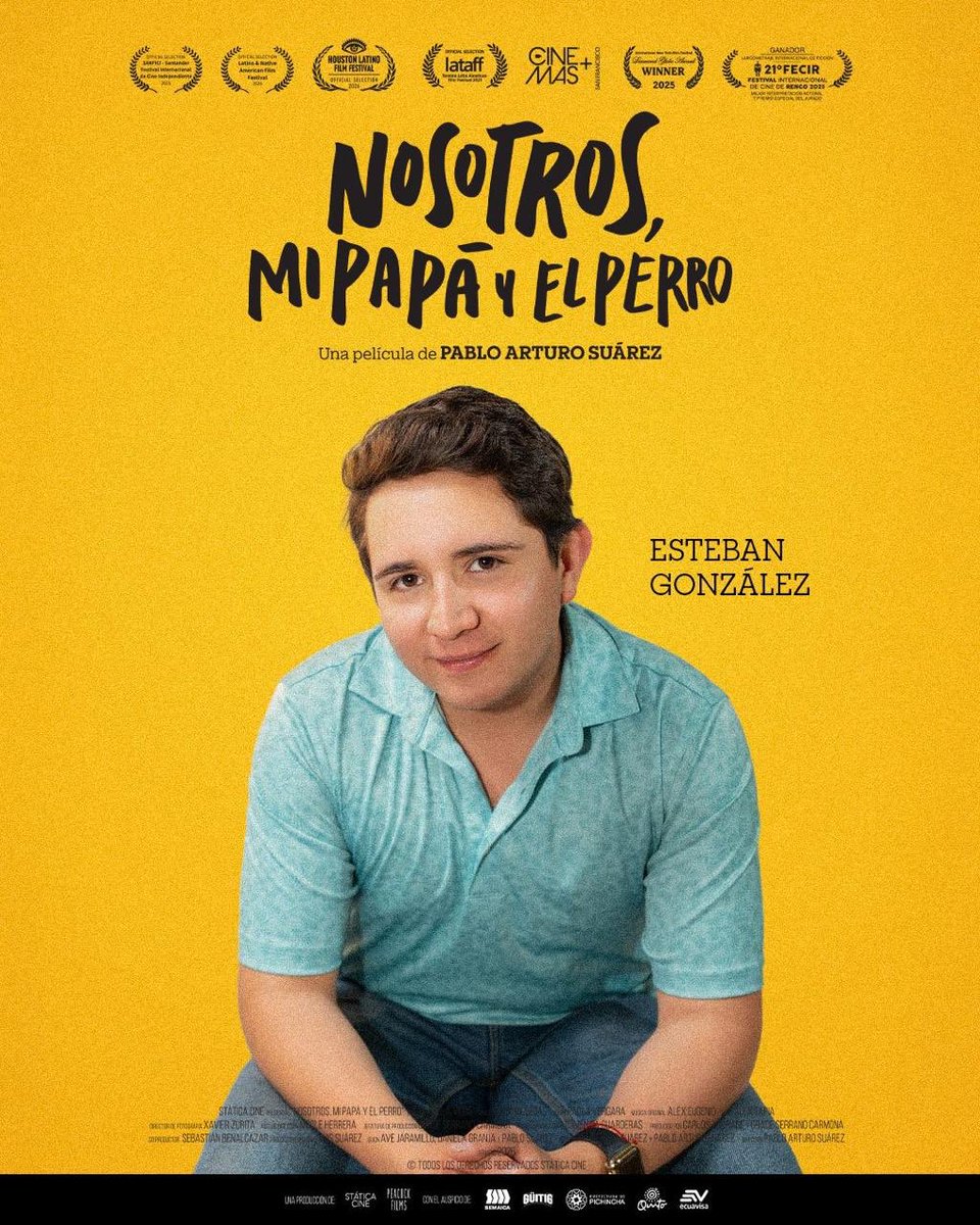 “Nosotros, mi papá y el perro”. 

Cine ecuatoriano de calidad.

Puedes verla en Supercines, Multicines, OchoyMedio y Sala Sur, a nivel nacional.