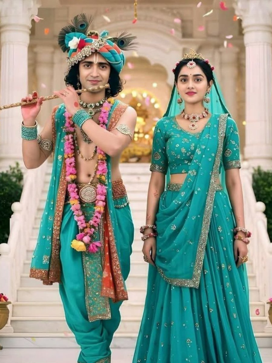 जहाँ राधा है, वहाँ कृष्ण स्वयं प्रकट हैं,
और जहाँ कृष्ण हैं, वहाँ राधा की धड़कन है।