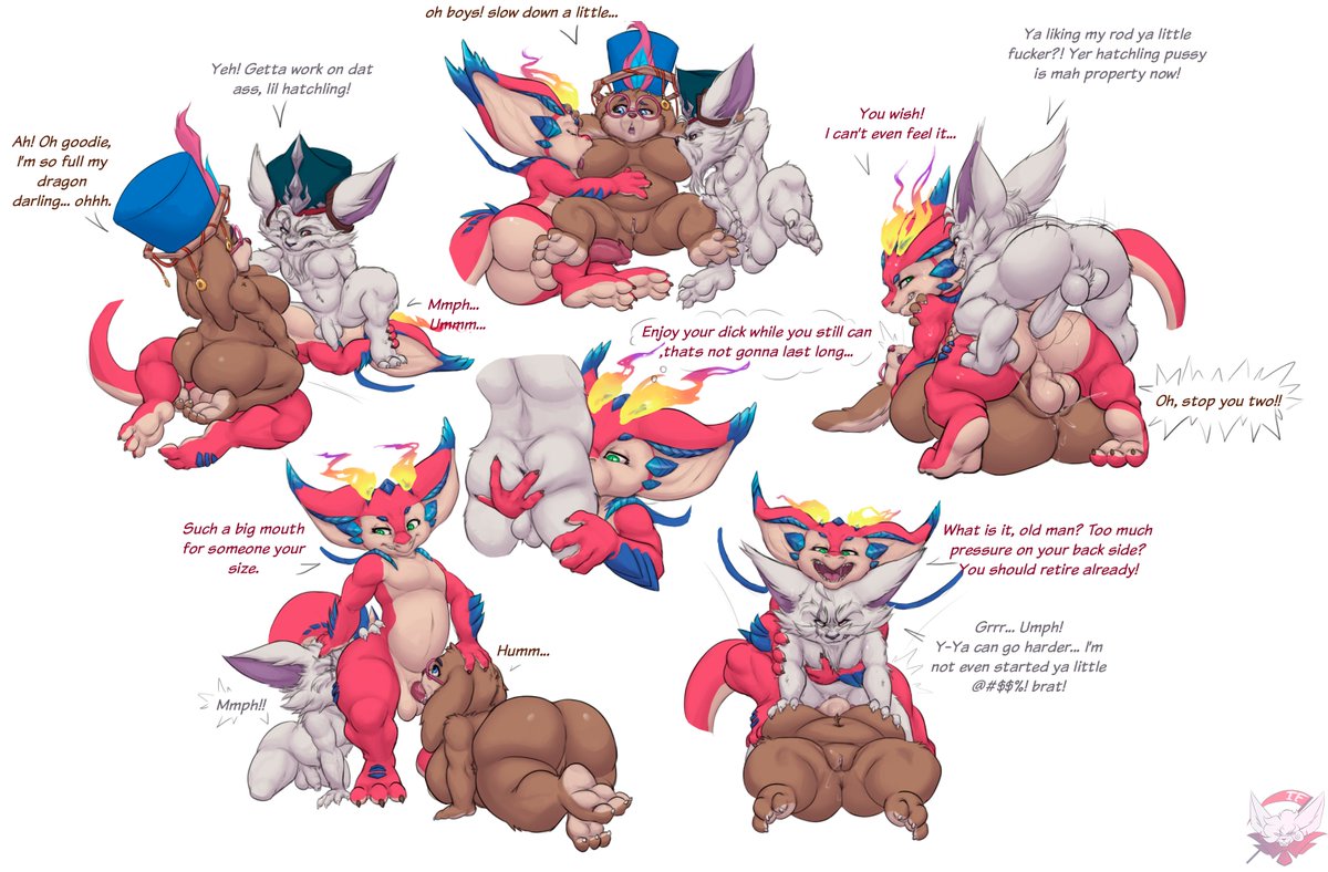 Winner of the poll on my telegram channel! 
Smolder, Kled and Norra! 🫡🥰