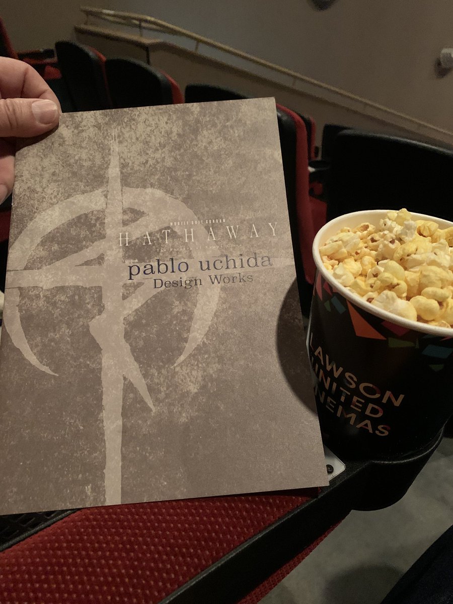 楽しみ〜🤩
ハサウェイorポップコーン⁉️
＃閃光のハサウェイ
＃ポップコーン