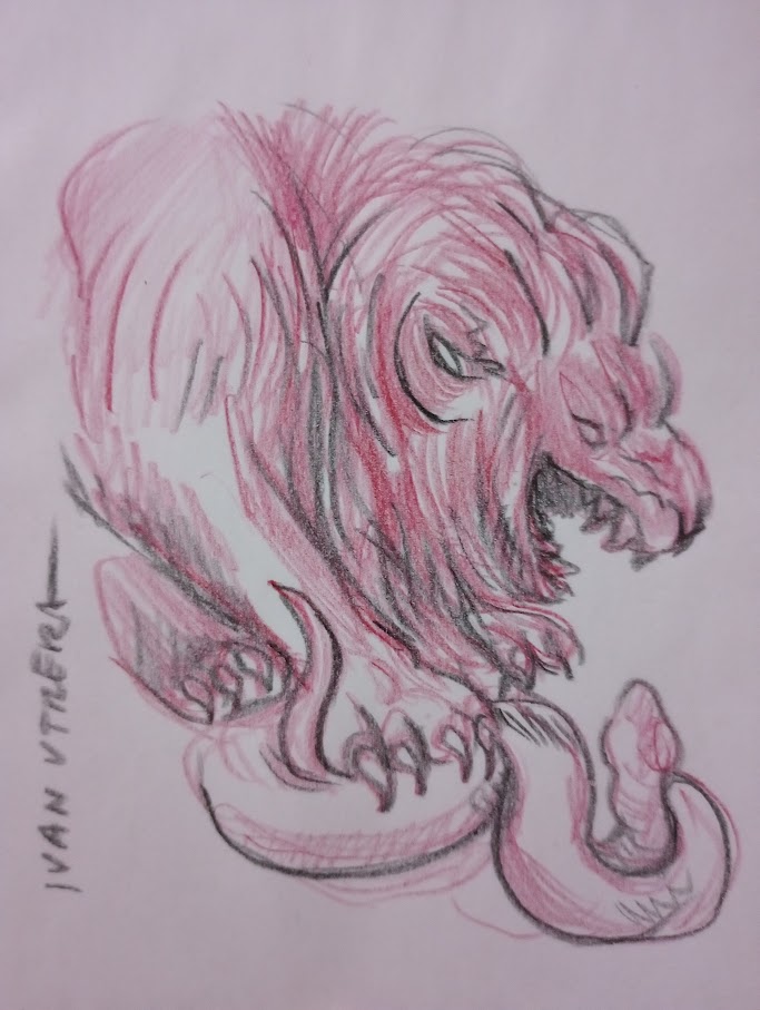 ivanutrera's tweet image. leon a lapiz