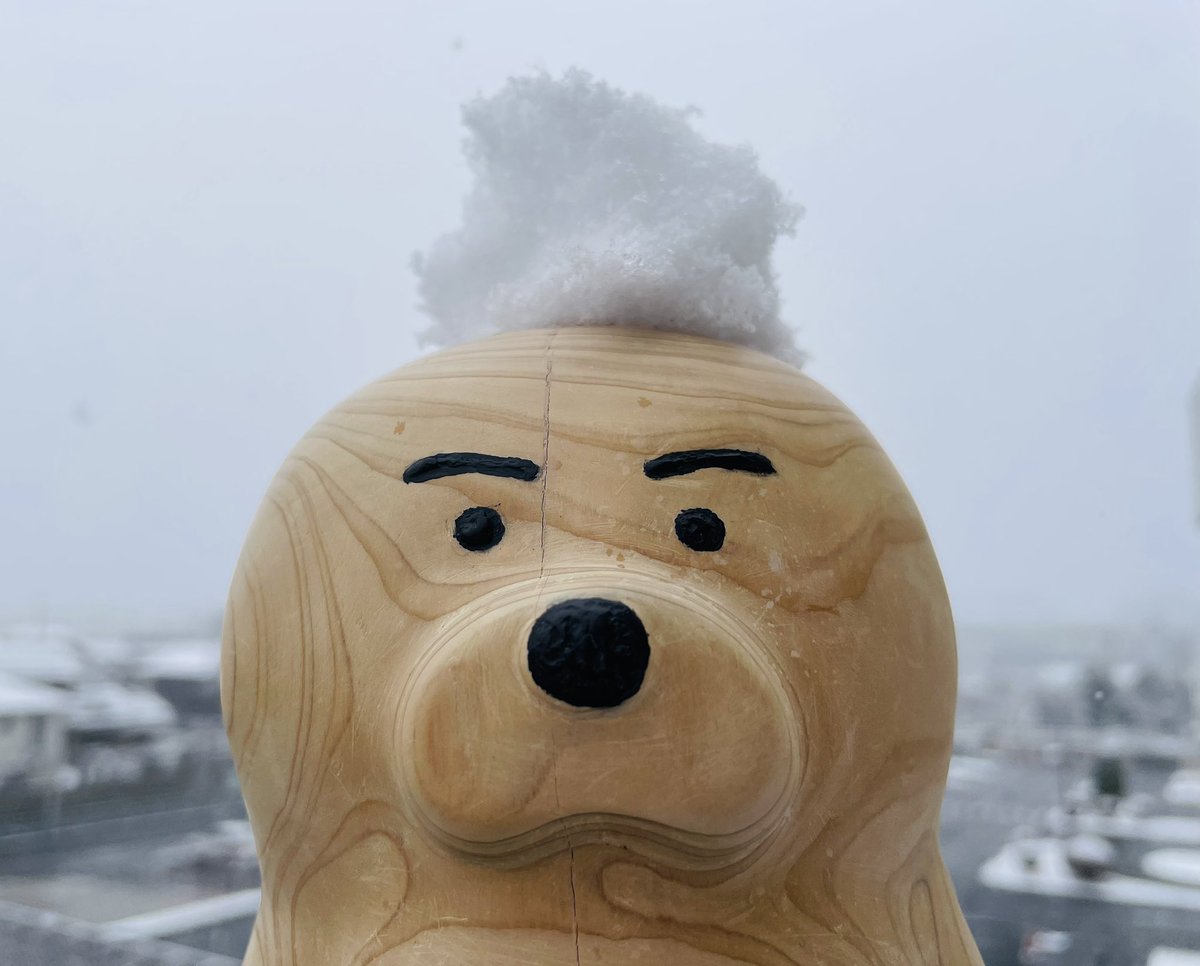 Post by たのしい木彫り/フナカワ on X: 雪❄️