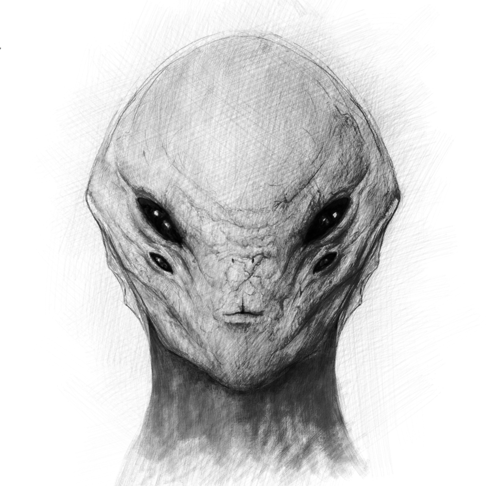 alien sketch 2