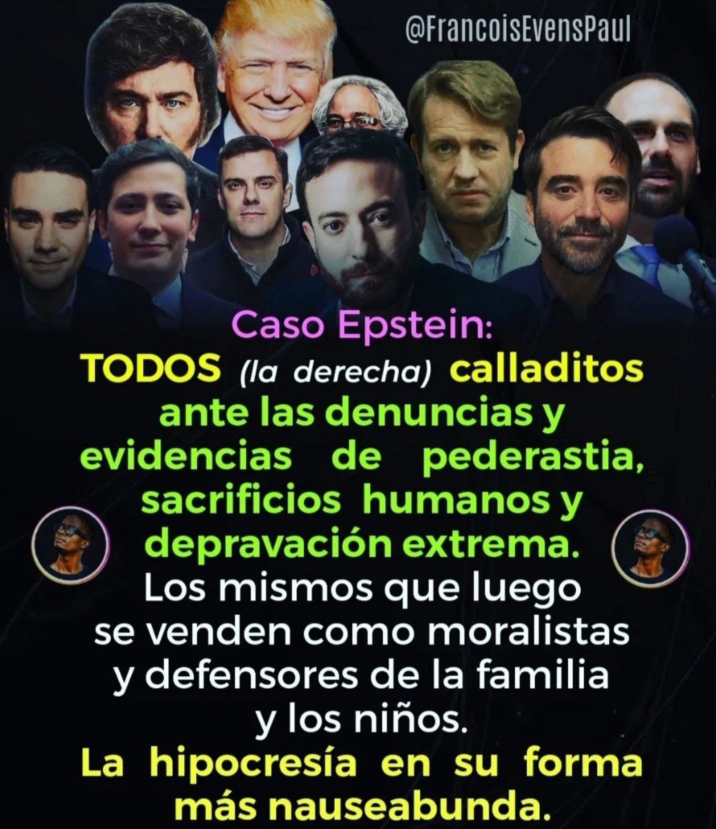 La izmierda ya estaba expuesta desde hace tiempo como hipócrita, degenerada y vomitiva, pero la "der-hez-cha" también es igual de sectaria y degenerada.