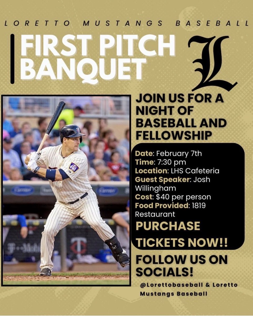 LORETTO MUSTANGS BB tweet media